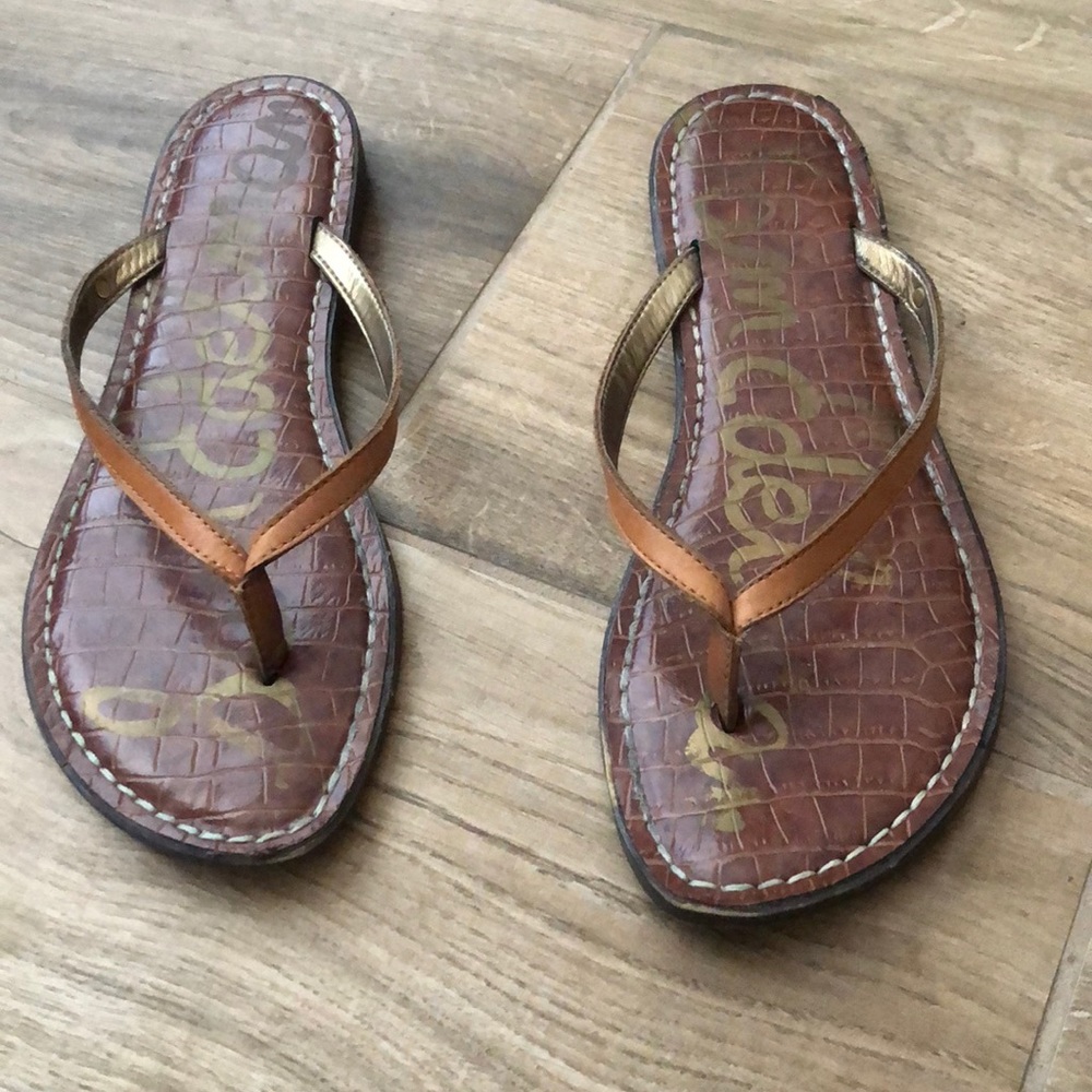 Size 7 Tan Sam Edelman Sandals